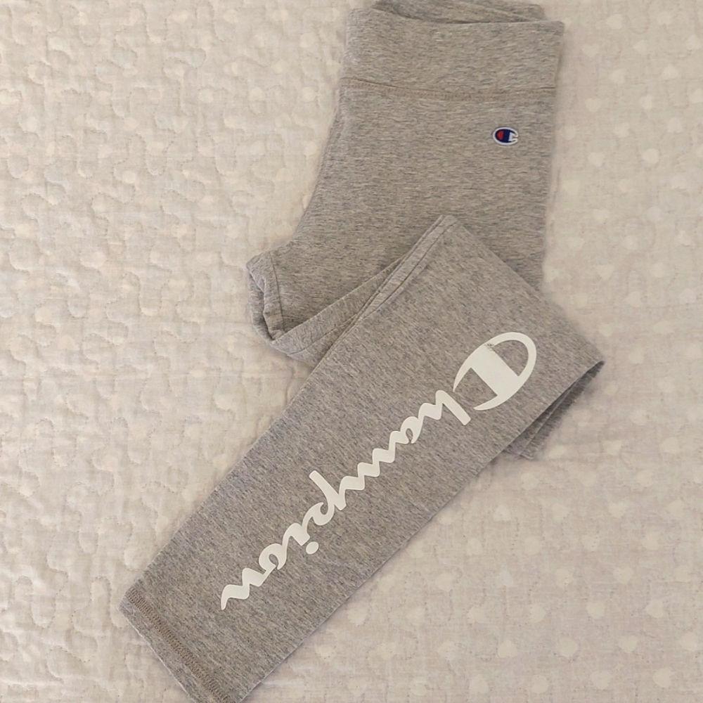 Champion Girl Leggings - Grey - Size M